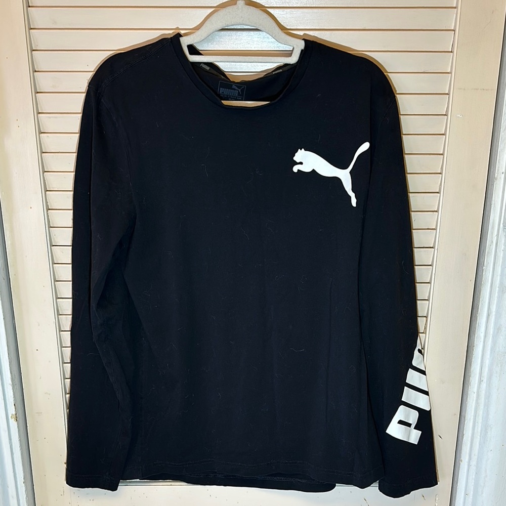 🌟Puma Black Long Sleeve Shirt